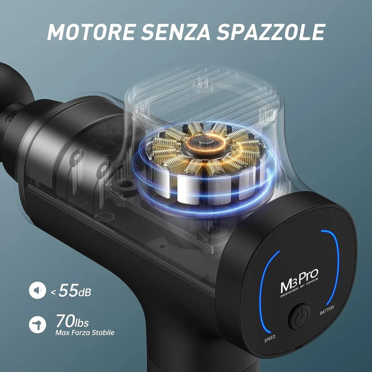 Motore brushless della Opove M3 Pro 2
